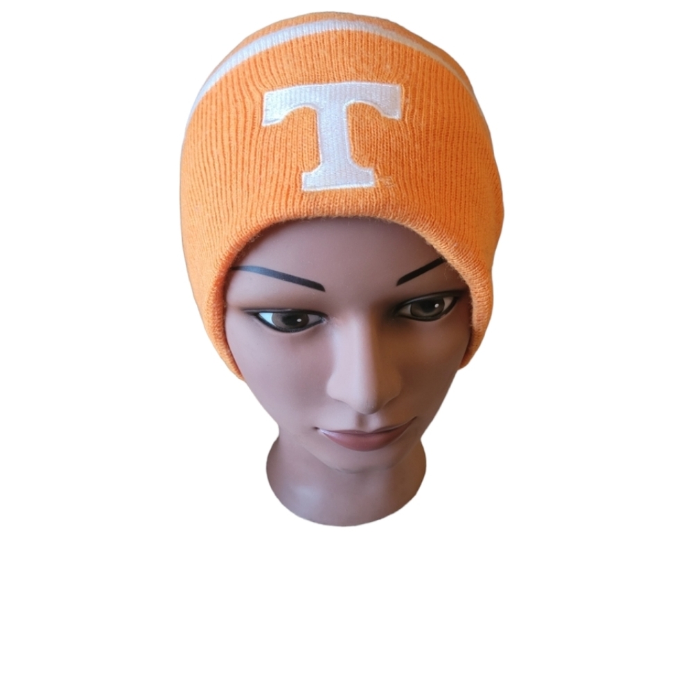 Vintage Univeristy of Tennessee Toboggan By Capsmith Made in Hong Kong Orange